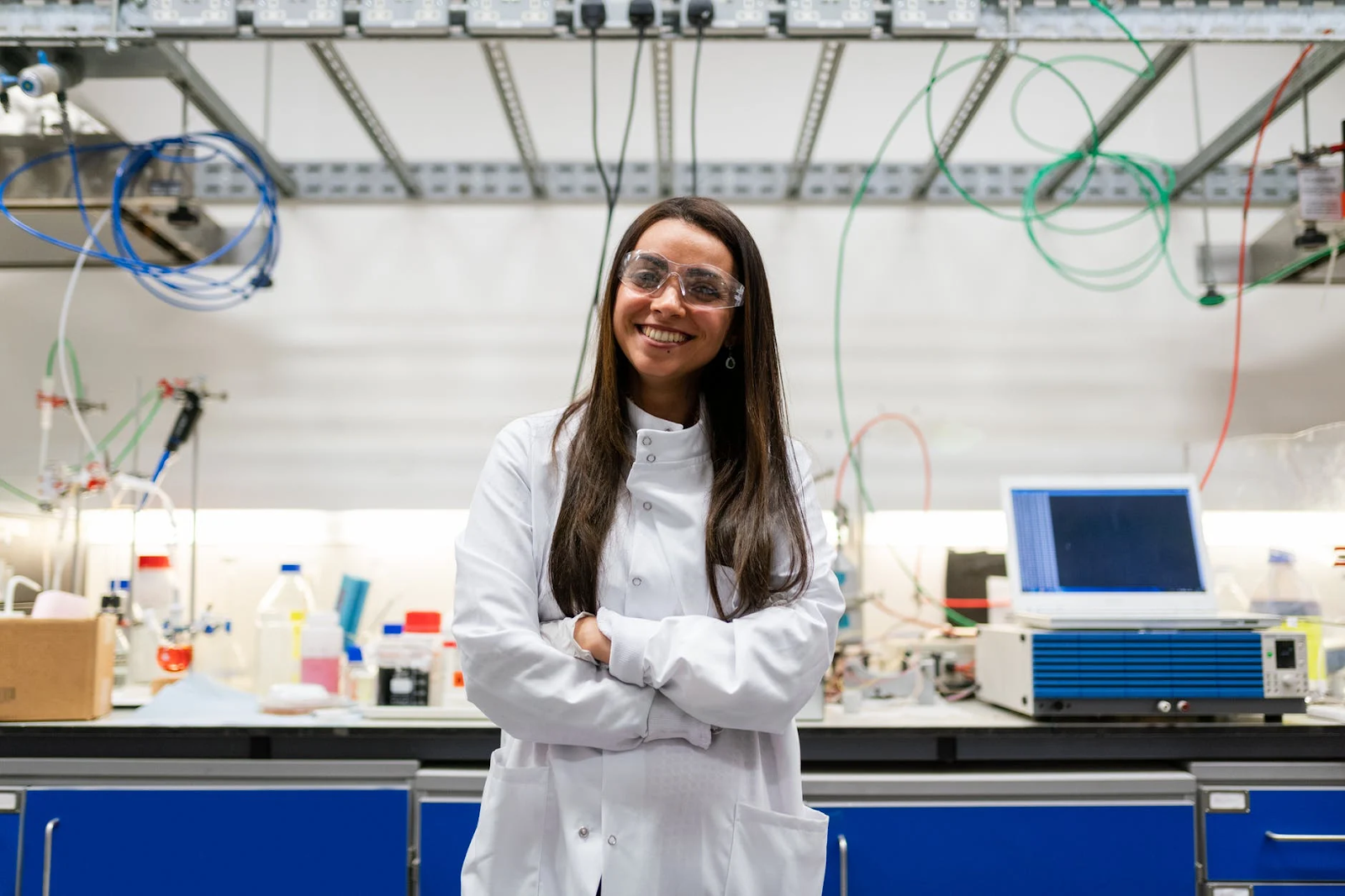 Researcher in Lab